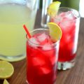 Homemade Cherry Limeade