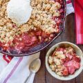 Strawberry Rhubarb Crisp
