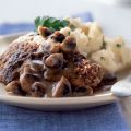 Country-Fried Steak with Mushroom Gravy