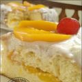A Simple Peach Sponge Cake Just For You Dear!