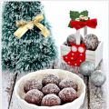 Chocolate Snowball Cookies 巧克力雪球