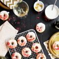 Baked Brown Butter Champagne Doughnuts