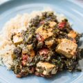 Pressure Cooker Saag Tofu (Indian Spinach and[...]