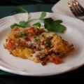 Baked Spaghetti Squash with Beef and Veggies