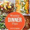Skinnytaste Dinner Plan (Week 99)