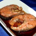 Broiled Salmon Steaks