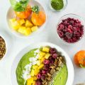 New Year Glow Smoothie Bowl