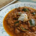 Capsicum in a spicy Curd gravy Recipe