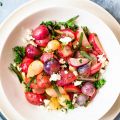 Roasted Radish and Feta Salad