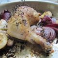 Roast Chicken With Lemon, Garlic & Thyme