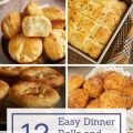 12 Easy Dinner Rolls and Breads