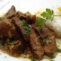 Beef with oranges and spices Recipe