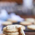 Lime, poppy seed cookies