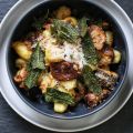 Shiitake and Crispy Sage Gnocchi
