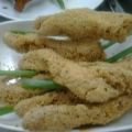 chicken coated with semolina and fried Recipe