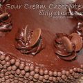 Moist Sour Cream Chocolate Cake