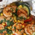 Cajun Shrimp in Foil