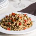 Whole Wheat Fusilli with Chili Tahini and Spices