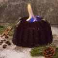 Flaming Christmas Pudding
