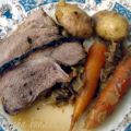 Veal roast with honey, rosemary and vegetables[...]