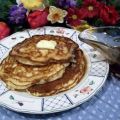 Apple Pancakes With Apple Syrup