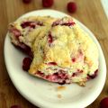 Fresh Raspberry Scones