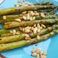 Roasted Asparagus With Pine Nuts