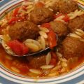 Meatballs & Orzo