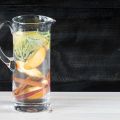 Pineapple Apple and Geranium Infused Water
