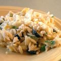 Orzo Salad With Corn and Cucumber-Feta Dressing