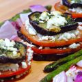 Grilled Eggplant Stacks With Goat Cheese,[...]