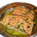 Salmon Roasted in Herb Butter