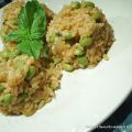 Risotto timbale - Edamane beans with Chicken -[...]