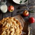 Cider Caramel Apple Pie