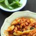 Gnocchi with Tomato sauce and Chicken 番茄鸡肉義式麵疙瘩