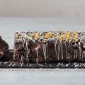 Chocolate orange log