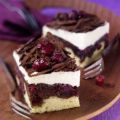 Cake with vanilla custard and raspberries Recipe