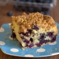 Sour Cream Blueberry Coffee Cake with Brown[...]