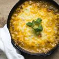 Black-eyed pea and hominy casserole