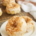 Toasted Coconut Cake Doughnuts