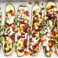 Taco-Stuffed Zucchini Boats