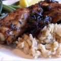 Balsamic Chicken Thighs with Red Onions