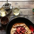 Honey Balsamic Strawberry Galette