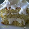 Banana Cream Chiffon Cake With Whipped Cream[...]