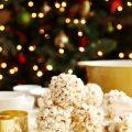 Buttery Eggnog-ish Candied Popcorn Balls
