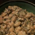 Gnocchi With Creamy Garlic-Mushroom Sauce