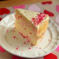 Valentine’s Day Funfetti Cake