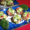 Ceviche Salad Stuffed Mushrooms