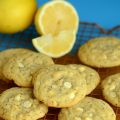 Lemon Poppy Seed White Chocolate Chip Cookies