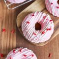 Strawberry Baked doughnut